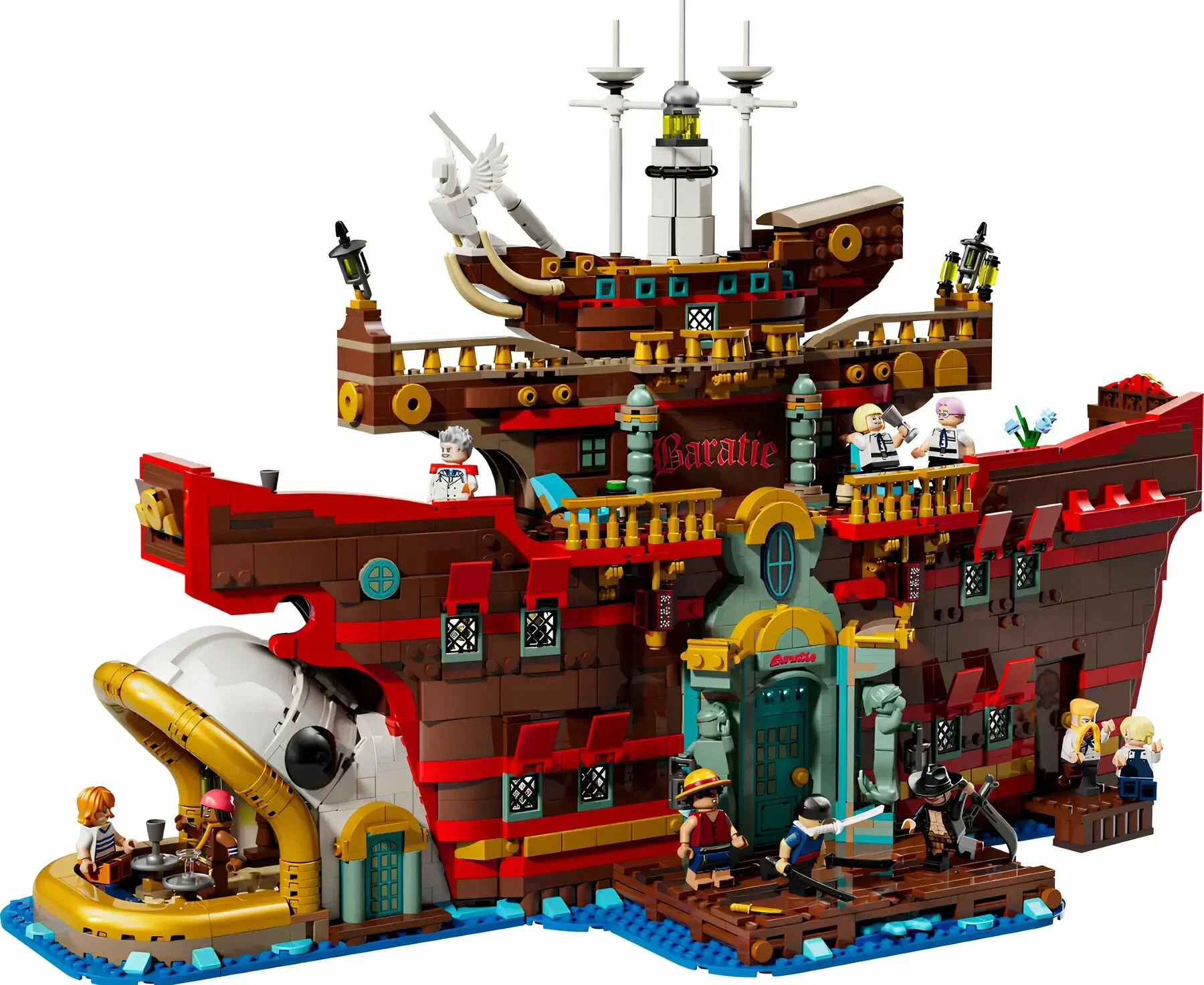 LEGO One Piece 75640 - Плавучий ресторан Барати